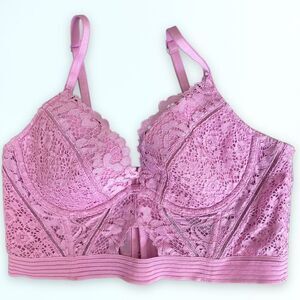 Victoria’s Secret Light Purple Lace Bustier